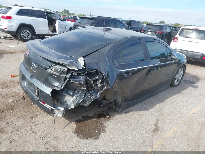 Vin: 1g1rb6e41fu109903, lot: 46509740, chevrolet volt 20154