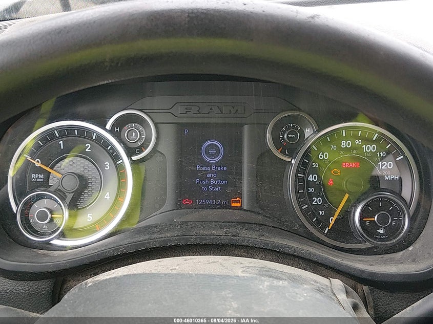 RAM 2500 2020 VIN 3C6UR5JL5LG116587