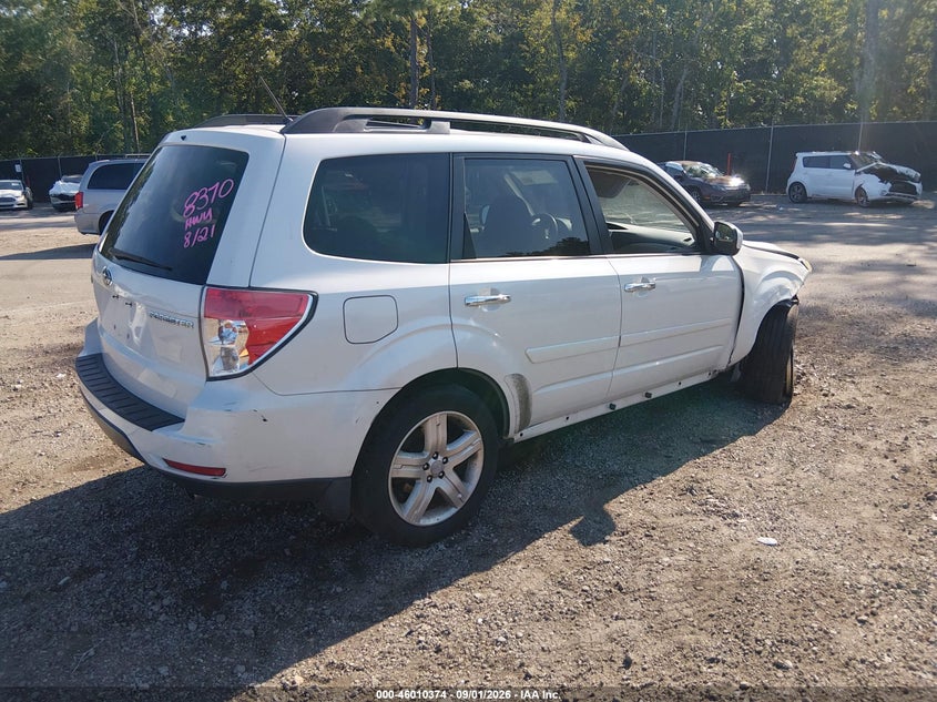 SUBARU FORESTER 2009 VIN JF2SH64679H723265
