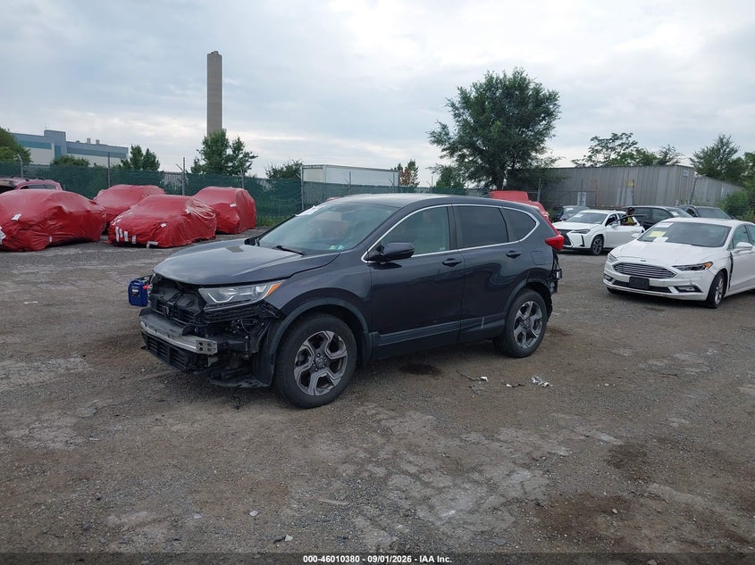 2019 Honda CR-V, Удар ззаду, IAAI, VIN 7FARW2H82KE039502 — фото 2