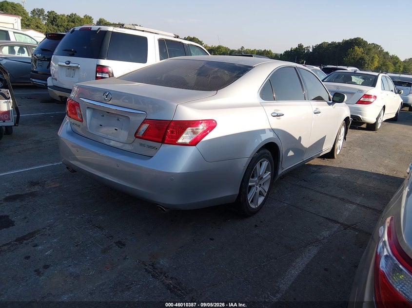 2008 LEXUS ES SEDAN 3.5L V-6 DOHC, VVT, PREMIUM , 272HP