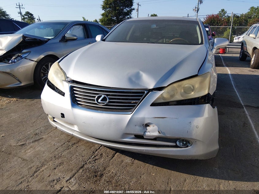 2008 LEXUS ES SEDAN 3.5L V-6 DOHC, VVT, PREMIUM , 272HP