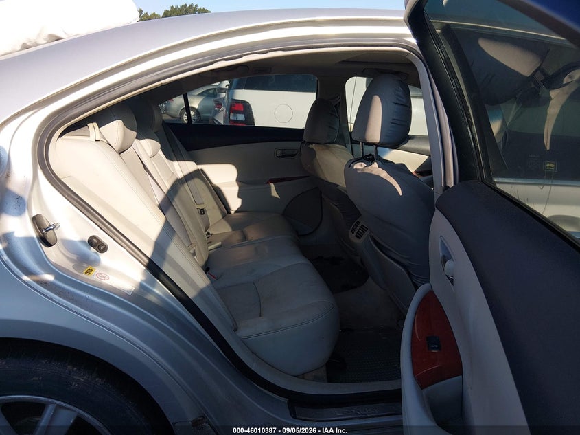 2008 LEXUS ES SEDAN 3.5L V-6 DOHC, VVT, PREMIUM , 272HP