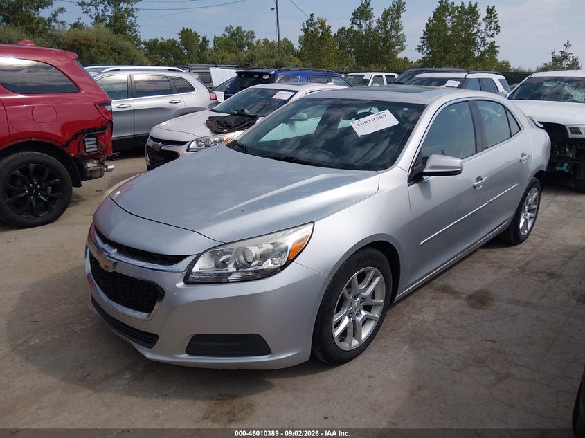 2014 Chevrolet Malibu, Удар ззаду, IAAI, VIN 1G11C5SL1EF115185 — фото 2