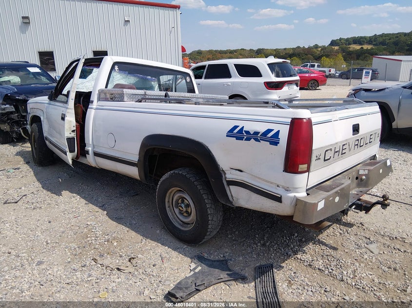 CHEVROLET GMT-400 1992 VIN 1GCEC14K3NZ232772