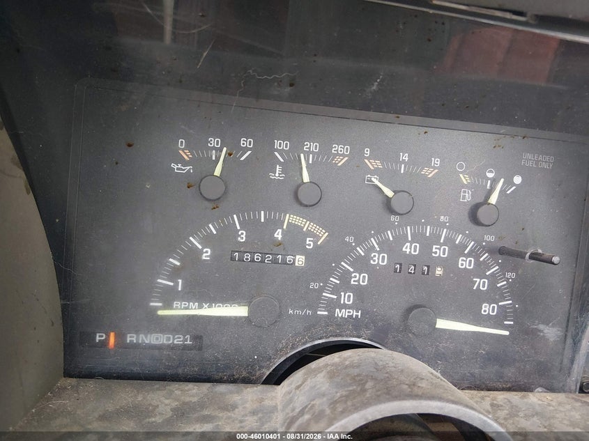 CHEVROLET GMT-400 1992 VIN 1GCEC14K3NZ232772
