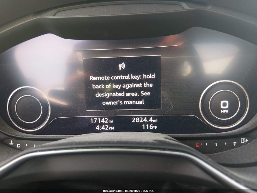 2019 AUDI TT auction photo 7