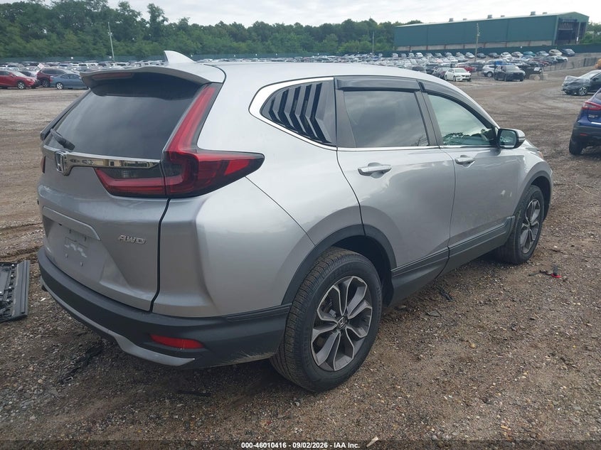 Vin: 2hkrw2h87lh611498, lot: 46509792, honda cr-v awd ex-l 20204