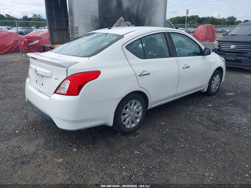Vin: 3n1cn7ap6hl811323, lot: 46509820, nissan versa 1.6 sv 20174
