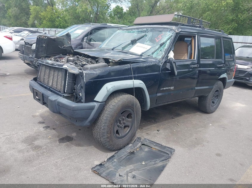 1998 Jeep Cherokee, Перекидання, IAAI, VIN 1J4FJ28SXWL160042 — фото 2