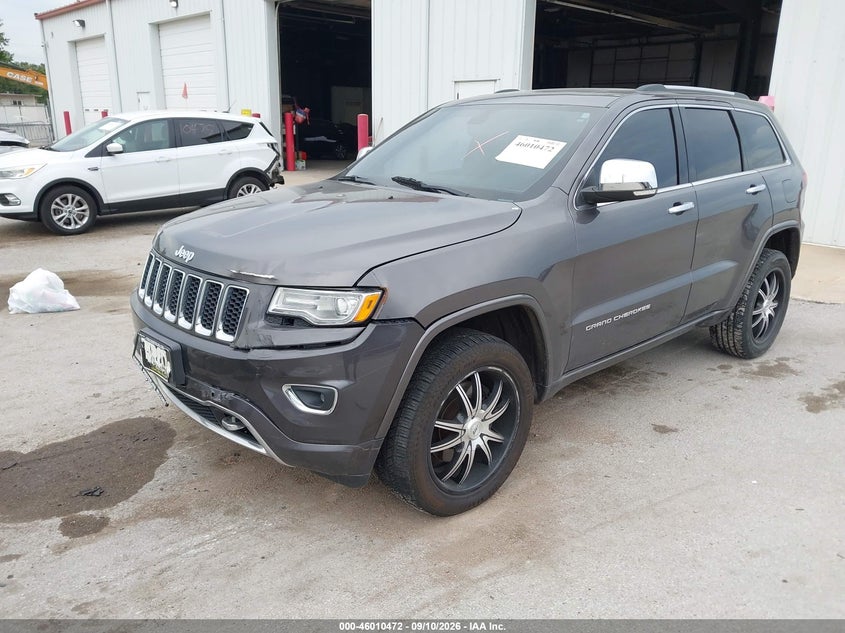 Vin: 1c4rjfct1fc619016, lot: 46509849, jeep grand cherokee overland 20152