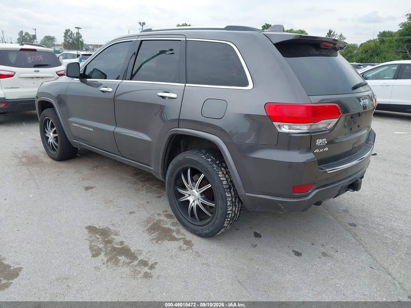 Vin: 1c4rjfct1fc619016, lot: 46509849, jeep grand cherokee overland 20153