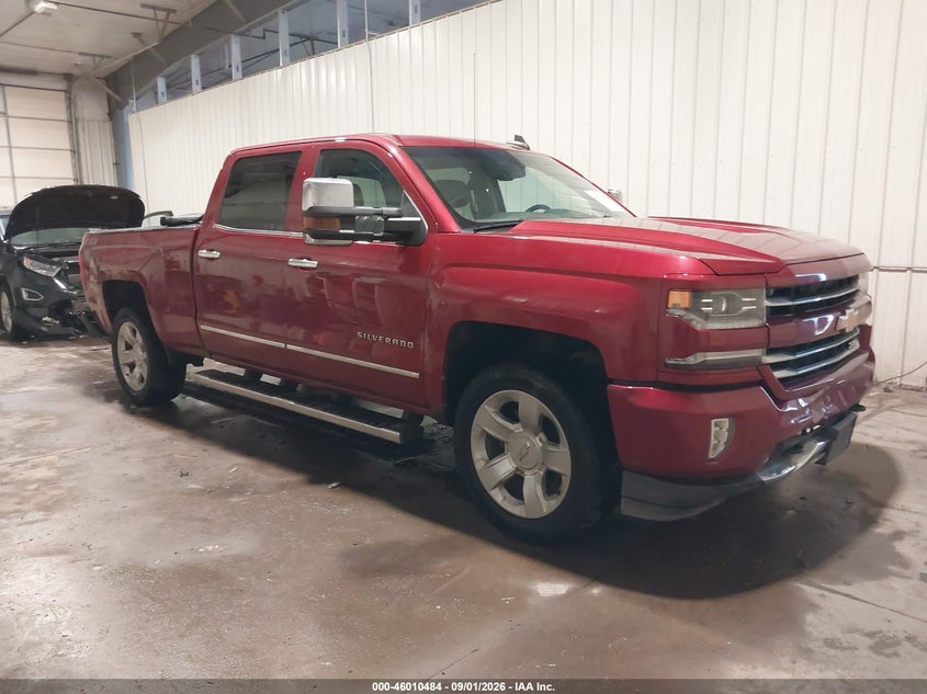 2018 Chevrolet Silverado 1500 2Lz, Front & Rear, IAAI, VIN 3GCUKSEJ8JG525961