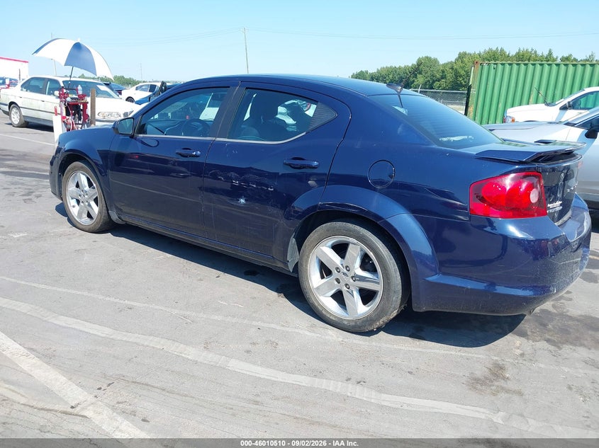 2013 DODGE AVENGER auction photo 3