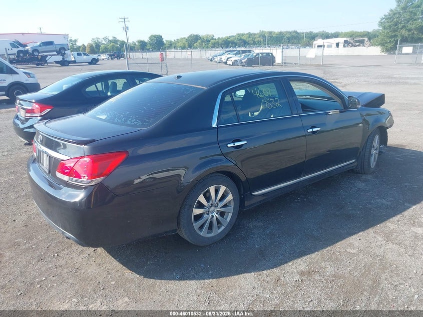 2012 TOYOTA AVALON auction photo 4