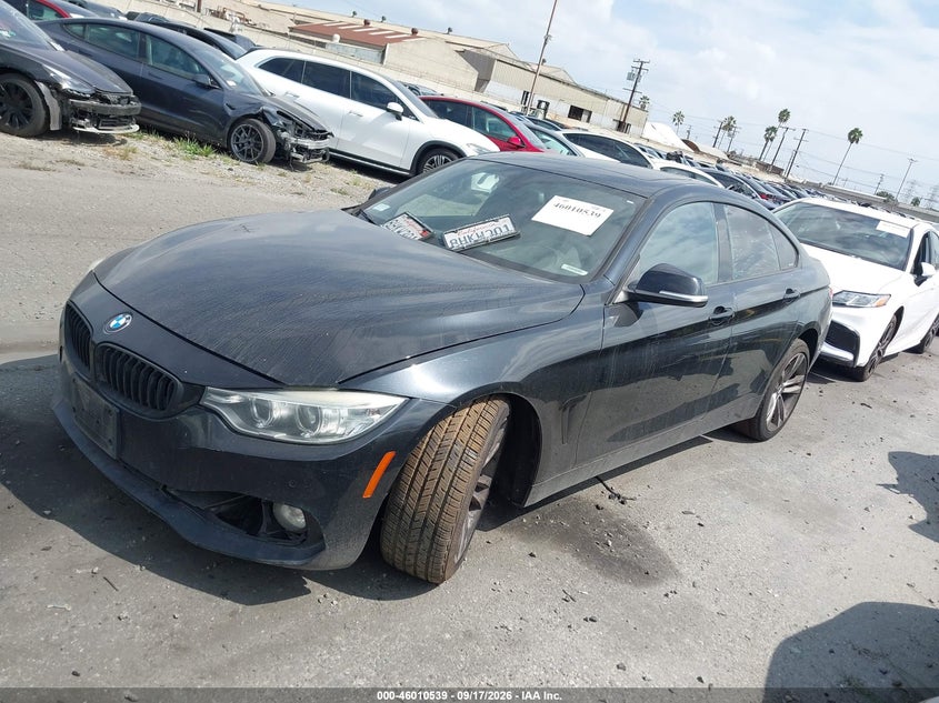 Vin: wba4b1c50fg241269, lot: 46509915, bmw 435i gran coupe 20152