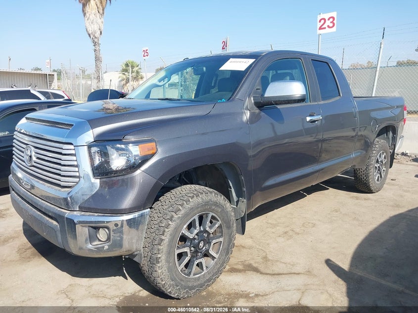 2014 Toyota Tundra Limited 5.7L V8, Right Side, IAAI, VIN 5TFBY5F12EX407234 — photo 2