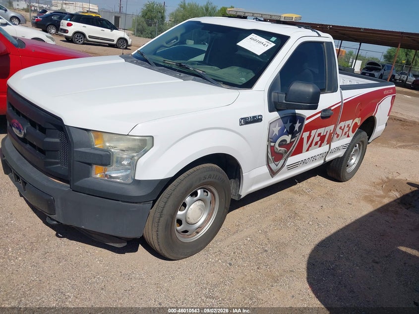 2015 Ford F-150, Normal Wear & Tear, IAAI, VIN 1FTMF1E80FKE53780 — photo 2