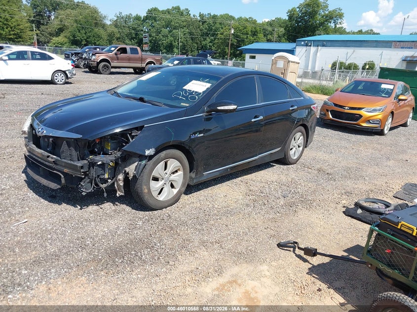 2014 HYUNDAI SONATA HYBRID auction photo 2