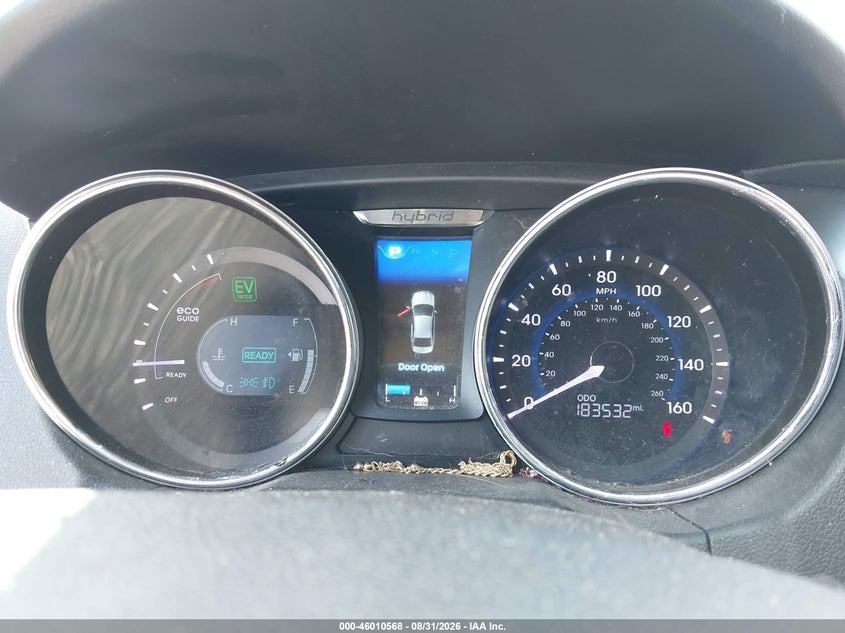 2014 HYUNDAI SONATA HYBRID auction photo 7