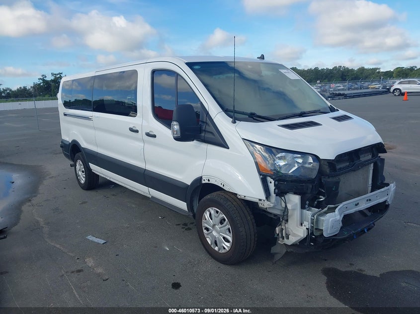 Vin: 1fbax2y8xska08768, lot: 46509949, ford transit-350 passenger van xlt 2025 img_1