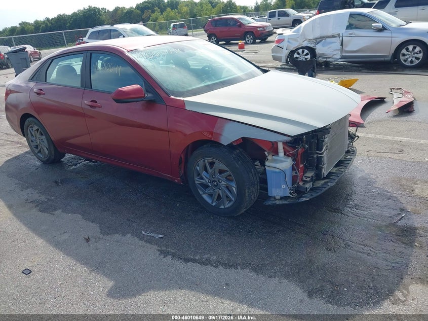 2024 HYUNDAI ELANTRA HYBRID BLUE