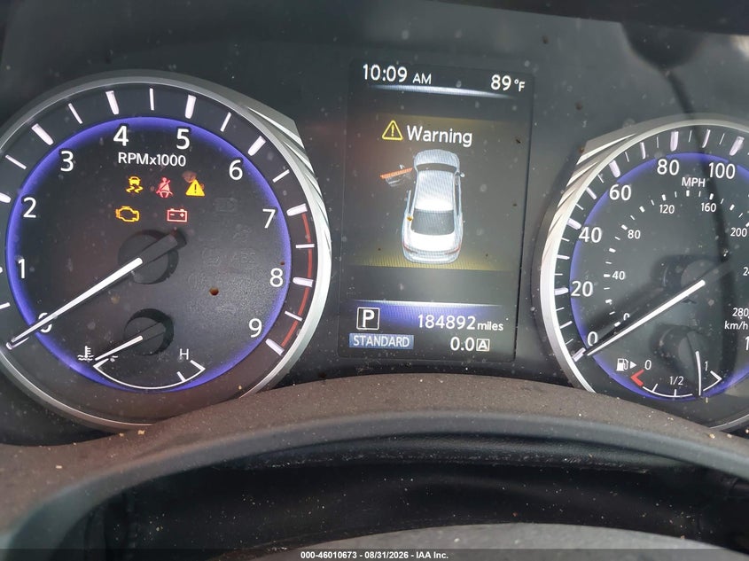 2016 INFINITI Q50 auction photo 7
