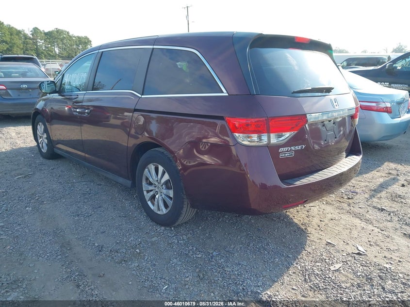 HONDA ODYSSEY 2015 VIN 5FNRL5H65FB063822