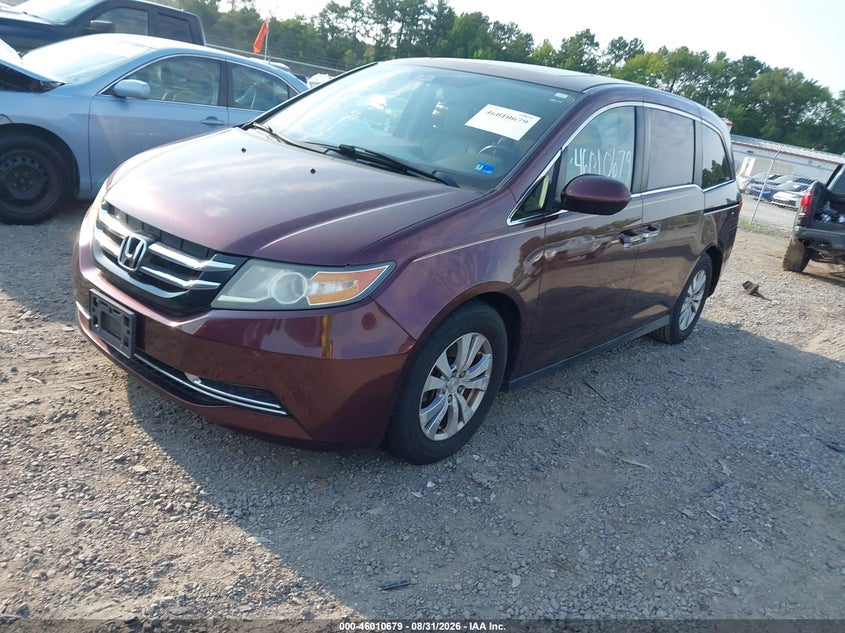 2015 HONDA ODYSSEY auction photo 2