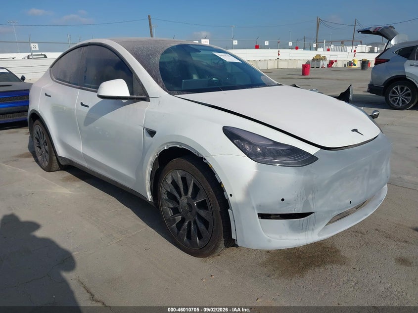 Vin: 5yjygdeexlf008378, lot: 46510081, tesla model y long range dual motor all-wheel drive 2020 img_1