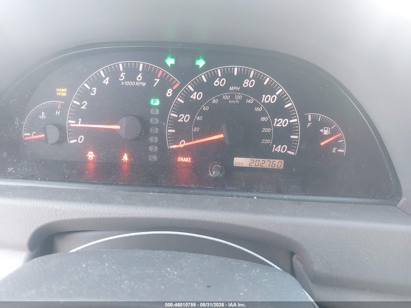 2005 TOYOTA CAMRY auction photo 7