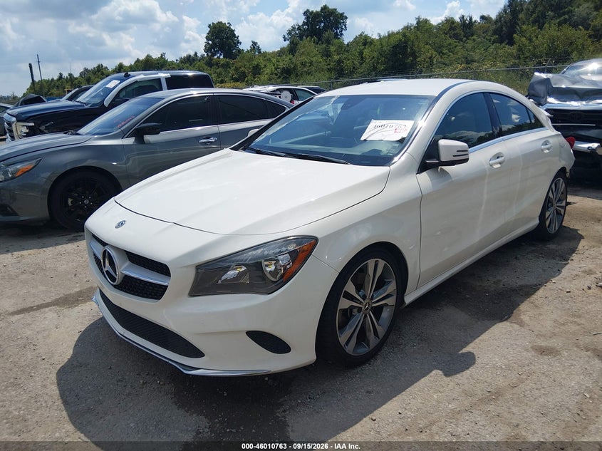 Vin: wddsj4eb4jn540498, lot: 46510139, mercedes-benz cla 250 20182