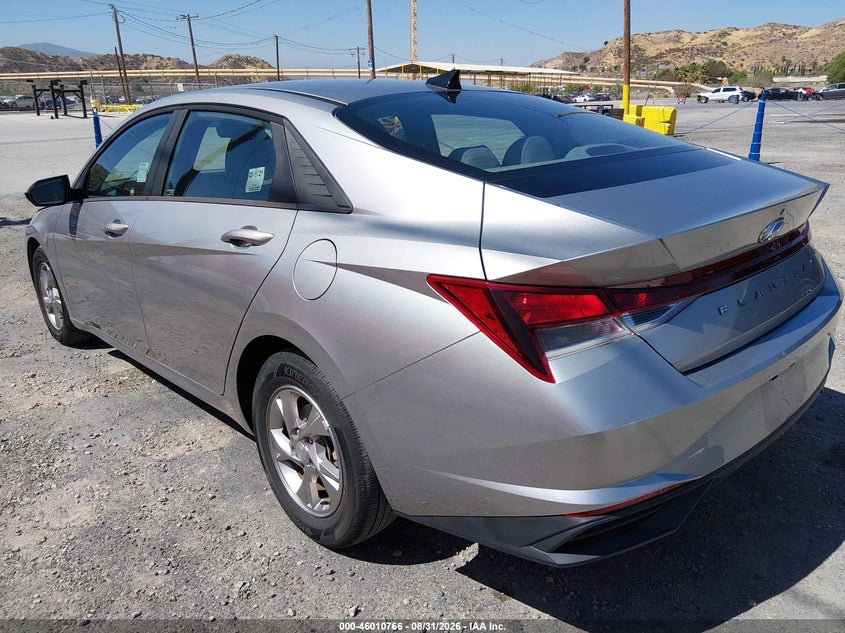 2021 HYUNDAI ELANTRA auction photo 3