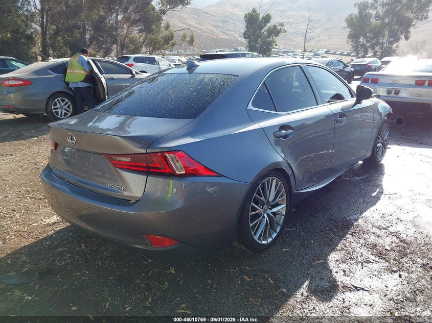 LEXUS IS 250 2014 VIN JTHBF1D2XE5034867