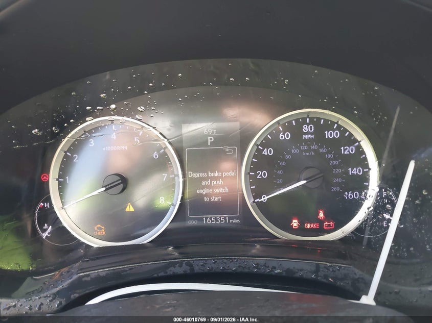LEXUS IS 250 2014 VIN JTHBF1D2XE5034867