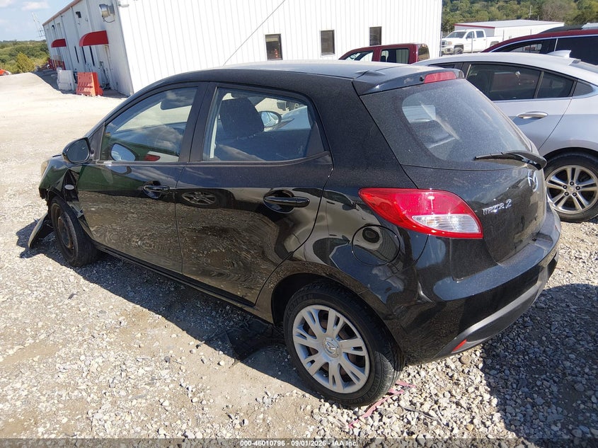 Vin: jm1de1ky2d0162066, lot: 46510172, mazda mazda2 sport 20133