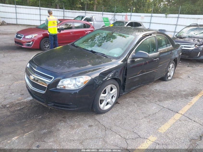 2012 Chevrolet Malibu, Лівий бік, IAAI, VIN 1G1ZB5E01CF162866 — фото 2