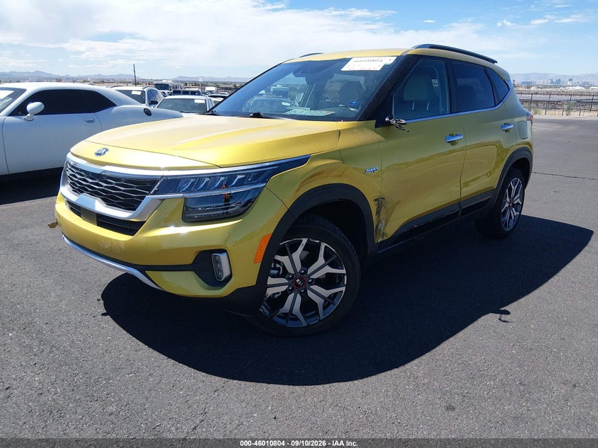 Vin: kndetca21m7188863, lot: 46510180, kia seltos sx turbo 20212