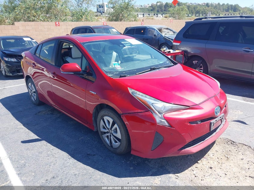 Vin: jtdkarfu0g3525122, lot: 46510185, toyota prius four 2016 img_1