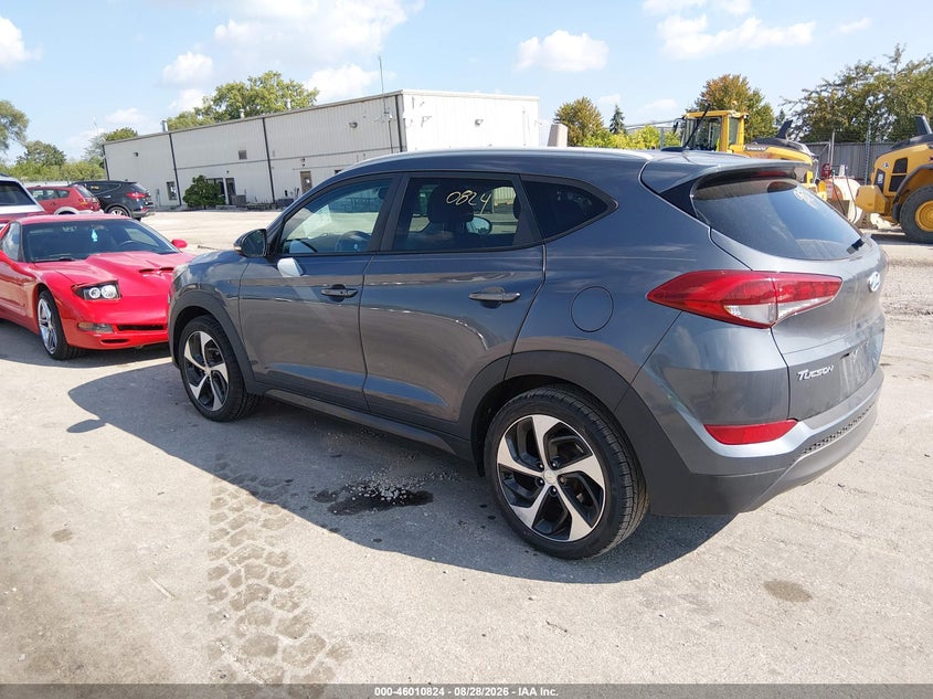 2016 HYUNDAI TUCSON SPORT UTILITY VEHICLE 1.6L I-4 DI, DOHC, VVT, TURBO, REGULAR , 175HP