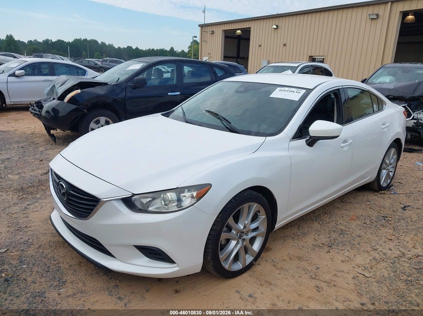 Vin: jm1gl1v51h1128141, lot: 46510206, mazda mazda6 touring 20172