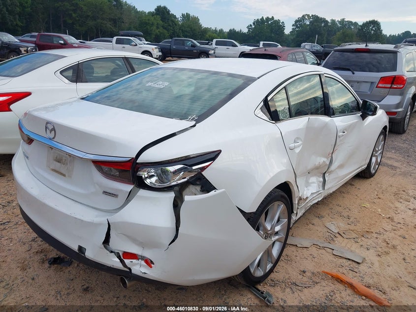 Vin: jm1gl1v51h1128141, lot: 46510206, mazda mazda6 touring 20174