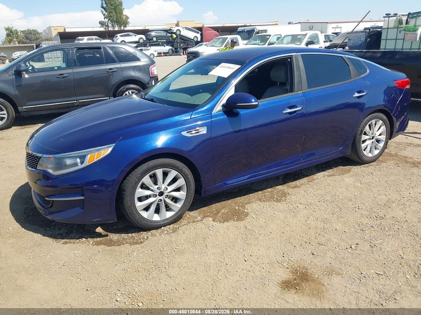 Vin: 5xxgu4l3xgg018403, lot: 46510219, kia optima ex 20162