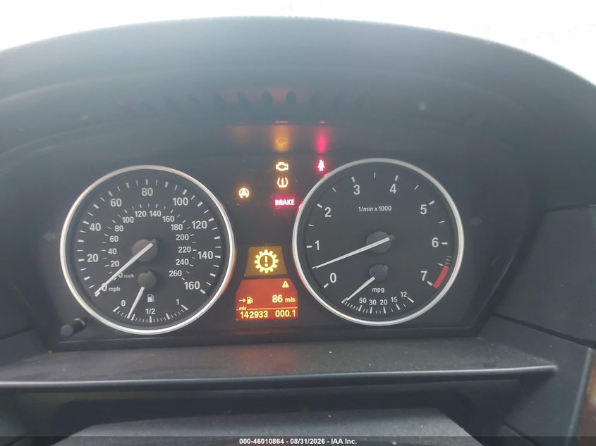 2009 BMW 550I auction photo 7