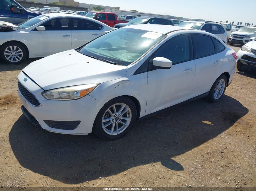2018 Ford Focus, Обычный износ, IAAI, VIN 1FADP3F24JL250192 — фото 2