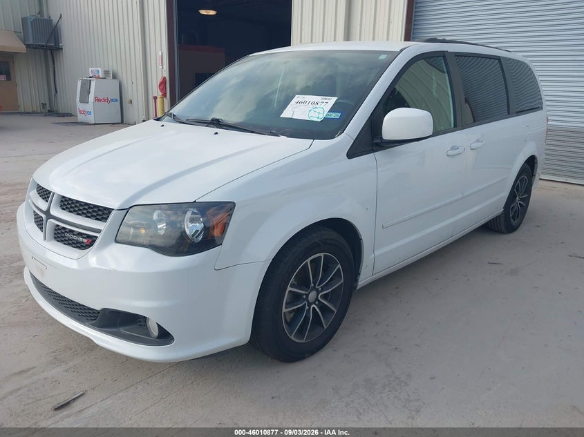 2017 DODGE CARAVAN VAN 3.6L V-6 DOHC, VVT, REGULAR , 283HP