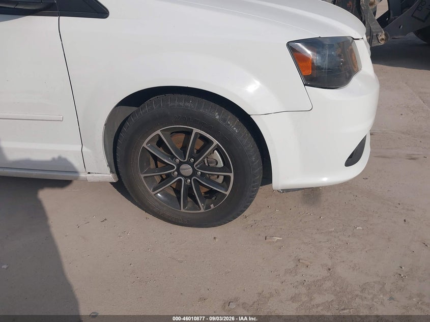 2017 DODGE CARAVAN VAN 3.6L V-6 DOHC, VVT, REGULAR , 283HP
