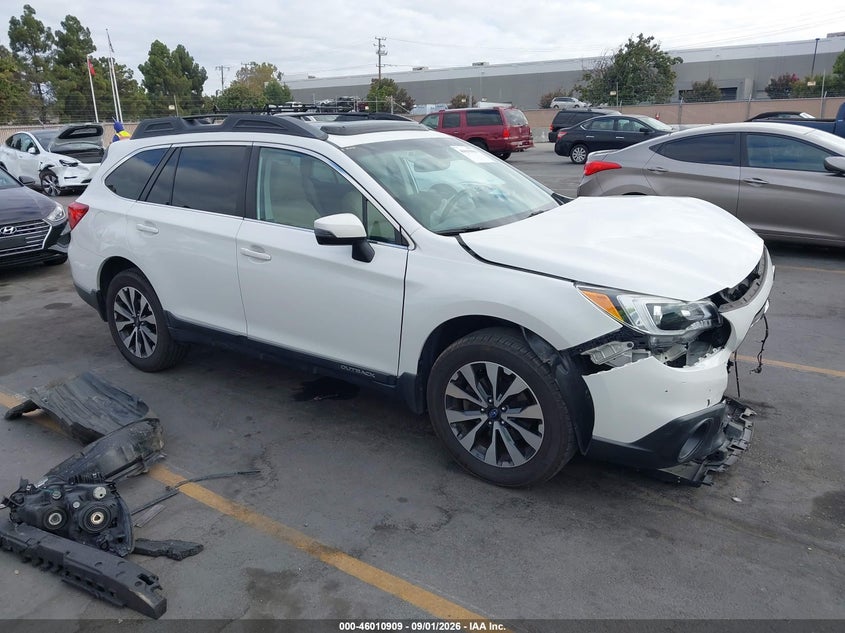 Vin: 4s4bsanc6g3266431, lot: 46510285, subaru outback 2.5i limited 2016 img_1