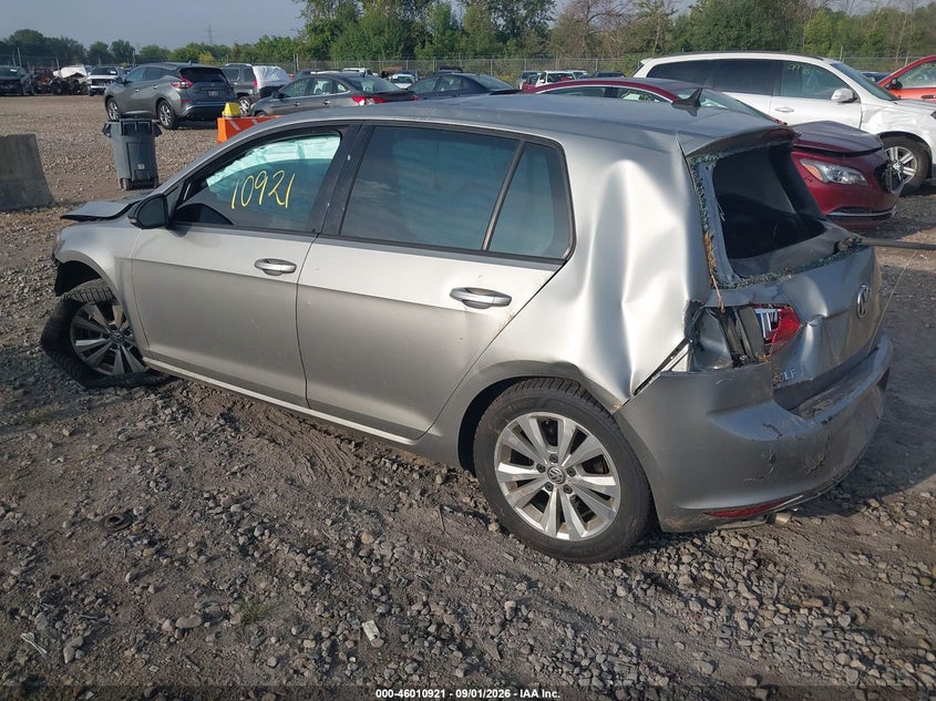 2015 VOLKSWAGEN GOLF auction photo 3