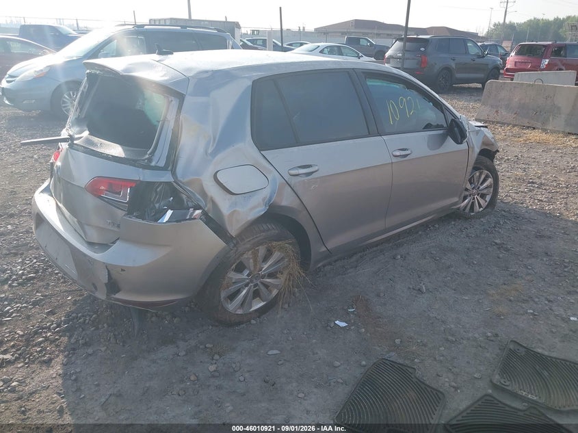 2015 VOLKSWAGEN GOLF auction photo 4